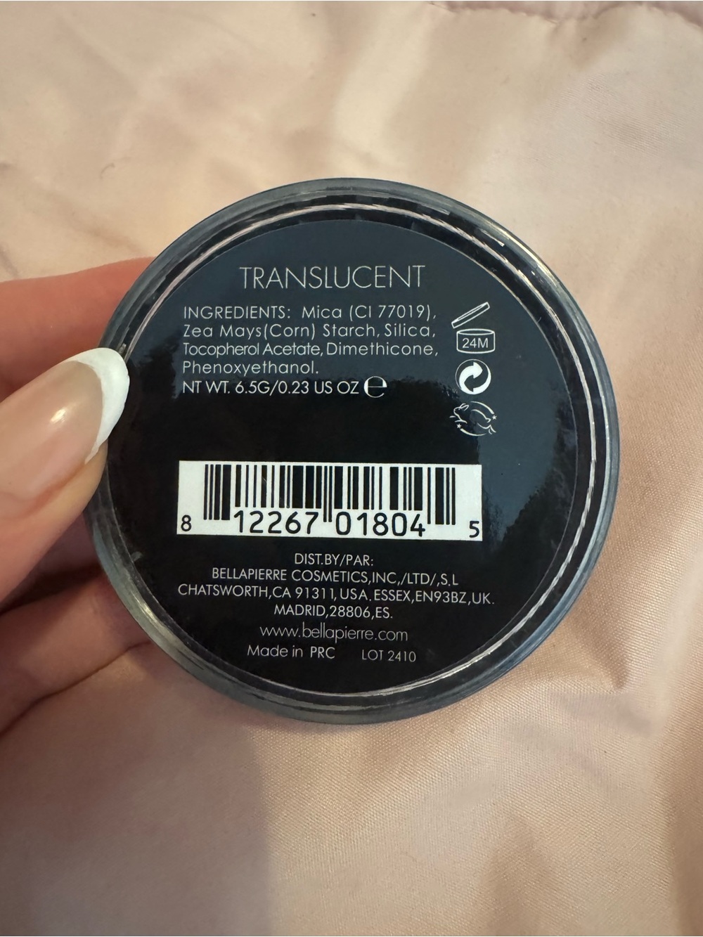 Bellápierre HD Finishing Powder High-Definition Translucent - Picture 5 of 11
